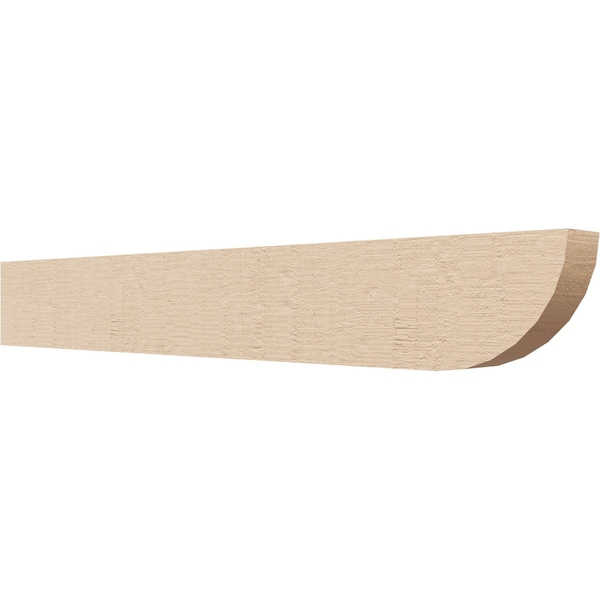 Ekena Millwork 2in. W x 4in. H x 28in. L Durham Woodgrain TimberThane Rafter Tail, Primed Tan RFTUR02X04X28DURRCPR - main